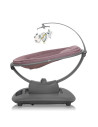 BN-LO-BLOSSOM_PINK_MAUVE,Balansoar si sezlong, Lionelo, Blossom, 5 melodii, 5 moduri de balansare, Cu jucarii, Husa respirabila,