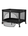 BN-LO-LAURA_BLACK_CARBON,Patut pliant, Lionelo, Laura, 102 x 74 cm, Cu doua nivele, Functie de tarc, Cu roti, Include salteluta 