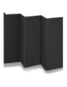 BN-LO-LAURA_BLACK_CARBON,Patut pliant, Lionelo, Laura, 102 x 74 cm, Cu doua nivele, Functie de tarc, Cu roti, Include salteluta 
