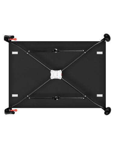 BN-LO-LAURA_BLACK_CARBON,Patut pliant, Lionelo, Laura, 102 x 74 cm, Cu doua nivele, Functie de tarc, Cu roti, Include salteluta 