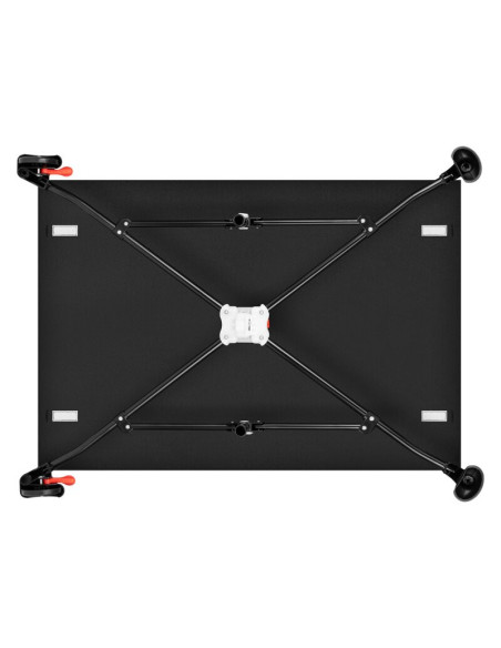 BN-LO-LAURA_BLACK_CARBON,Patut pliant, Lionelo, Laura, 102 x 74 cm, Cu doua nivele, Functie de tarc, Cu roti, Include salteluta 