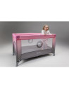 BN-LO-STEFI_BLUE_GREY,Patut pliant, Lionelo, Stefi, Cu un nivel, Cu intrare laterala cu fermoar, 2 roti, 120x60 cm, Conform cu s