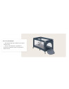 BN-LO-STEFI_BLUE_GREY,Patut pliant, Lionelo, Stefi, Cu un nivel, Cu intrare laterala cu fermoar, 2 roti, 120x60 cm, Conform cu s