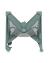 BN-LO-LAURA_GREEN_SAGE,Patut pliant, Lionelo, Laura, 102 x 74 cm, Cu doua nivele, Functie de tarc, Cu roti, Include salteluta si