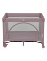 BN-LO-LAURA_PINK_NUDE,Patut pliant, Lionelo, Laura, 102 x 74 cm, Cu doua nivele, Functie de tarc, Cu roti, Include salteluta si 