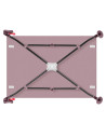 BN-LO-LAURA_PINK_NUDE,Patut pliant, Lionelo, Laura, 102 x 74 cm, Cu doua nivele, Functie de tarc, Cu roti, Include salteluta si 