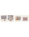 BN-LO-LAURA_PINK_NUDE,Patut pliant, Lionelo, Laura, 102 x 74 cm, Cu doua nivele, Functie de tarc, Cu roti, Include salteluta si 