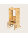 BN-LO-CASS_WHITE,Turn de invatare Montessori, Lionelo, Cass, Functie de raft pentru carti, Pana la 30 kg, 12 luni - 6 ani, Din M