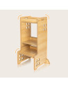 BN-LO-CASS_WHITE,Turn de invatare Montessori, Lionelo, Cass, Functie de raft pentru carti, Pana la 30 kg, 12 luni - 6 ani, Din M