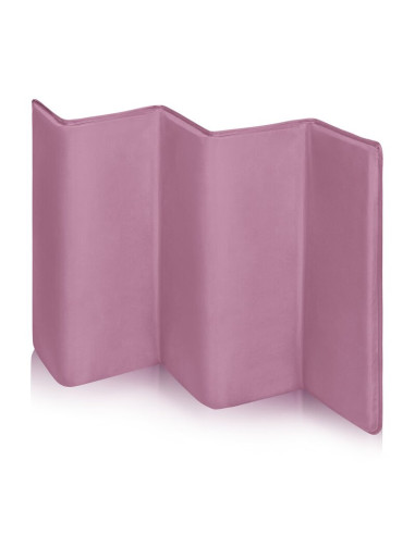 BN-LO-STEFI_PLUS_PINK_MAGNOLIA,Patut pliant, Lionelo, Stefi Plus, Cu doua nivele, Cu intrare laterala cu fermoar, 2 roti, 120 x 