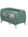 BN-LO-STEFI_PLUS_GREEN_OLIVE,Patut pliant, Lionelo, Stefi Plus, Cu doua nivele, Cu intrare laterala cu fermoar, 2 roti, 120 x 60