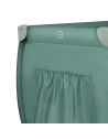 BN-LO-STEFI_PLUS_GREEN_OLIVE,Patut pliant, Lionelo, Stefi Plus, Cu doua nivele, Cu intrare laterala cu fermoar, 2 roti, 120 x 60