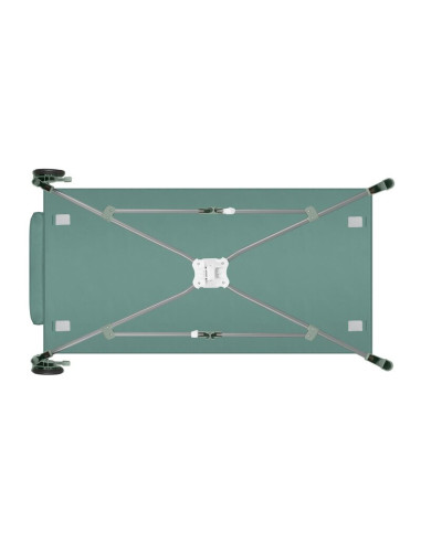 BN-LO-STEFI_PLUS_GREEN_OLIVE,Patut pliant, Lionelo, Stefi Plus, Cu doua nivele, Cu intrare laterala cu fermoar, 2 roti, 120 x 60