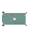 BN-LO-STEFI_PLUS_GREEN_OLIVE,Patut pliant, Lionelo, Stefi Plus, Cu doua nivele, Cu intrare laterala cu fermoar, 2 roti, 120 x 60