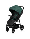 BN-LO-MIRA_GREEN_EMERALD,Carucior sport, Lionelo, Mira, Maner reglabil in 5 pozitii, Spatar si suport de picioare reglabile, Pla