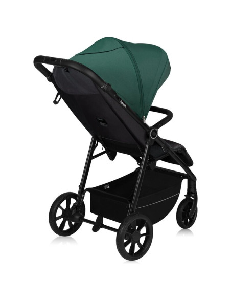 BN-LO-MIRA_GREEN_EMERALD,Carucior sport, Lionelo, Mira, Maner reglabil in 5 pozitii, Spatar si suport de picioare reglabile, Pla