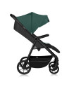 BN-LO-MIRA_GREEN_EMERALD,Carucior sport, Lionelo, Mira, Maner reglabil in 5 pozitii, Spatar si suport de picioare reglabile, Pla