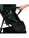 BN-LO-MIRA_GREEN_EMERALD,Carucior sport, Lionelo, Mira, Maner reglabil in 5 pozitii, Spatar si suport de picioare reglabile, Pla
