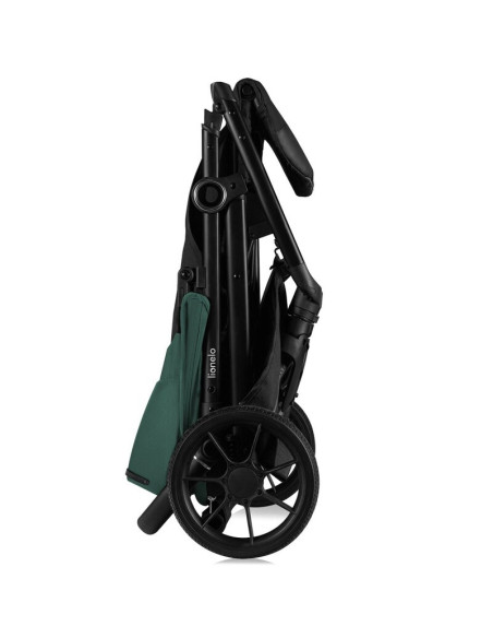 BN-LO-MIRA_GREEN_EMERALD,Carucior sport, Lionelo, Mira, Maner reglabil in 5 pozitii, Spatar si suport de picioare reglabile, Pla