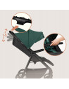 BN-LO-MIRA_GREEN_EMERALD,Carucior sport, Lionelo, Mira, Maner reglabil in 5 pozitii, Spatar si suport de picioare reglabile, Pla