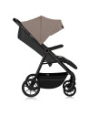 BN-LO-MIRA_BEIGE_SAND,Carucior sport, Lionelo, Mira, Maner reglabil in 5 pozitii, Spatar si suport de picioare reglabile, Plasa 