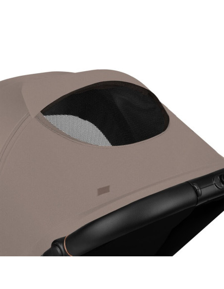 BN-LO-MIRA_BEIGE_SAND,Carucior sport, Lionelo, Mira, Maner reglabil in 5 pozitii, Spatar si suport de picioare reglabile, Plasa 