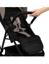 BN-LO-MIRA_BEIGE_SAND,Carucior sport, Lionelo, Mira, Maner reglabil in 5 pozitii, Spatar si suport de picioare reglabile, Plasa 