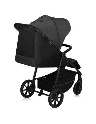 BN-LO-MIRA_GREY_GRAPHITE,Carucior sport, Lionelo, Mira, Maner reglabil in 5 pozitii, Spatar si suport de picioare reglabile, Pla