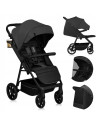 BN-LO-MIRA_GREY_GRAPHITE,Carucior sport, Lionelo, Mira, Maner reglabil in 5 pozitii, Spatar si suport de picioare reglabile, Pla
