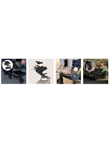 BN-LO-MIRA_GREY_GRAPHITE,Carucior sport, Lionelo, Mira, Maner reglabil in 5 pozitii, Spatar si suport de picioare reglabile, Pla