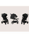 BN-LO-MIRA_BLACK_ONYX,Carucior sport, Lionelo, Mira, Maner reglabil in 5 pozitii, Spatar si suport de picioare reglabile, Plasa 