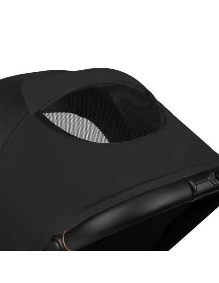 BN-LO-MIRA_BLACK_ONYX,Carucior sport, Lionelo, Mira, Maner reglabil in 5 pozitii, Spatar si suport de picioare reglabile, Plasa 