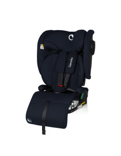 BN-LO-NELLY_I-SIZE_BLUE_NAVY,Scaun auto pliabil, Lionelo, Nelly, i-Size, 76- 150 cm, Tetiera reglabila in 15 pozitii, Spatar reg