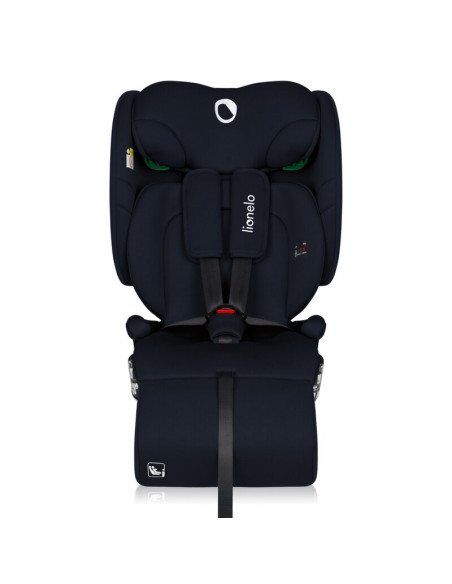 BN-LO-NELLY_I-SIZE_BLUE_NAVY,Scaun auto pliabil, Lionelo, Nelly, i-Size, 76- 150 cm, Tetiera reglabila in 15 pozitii, Spatar reg