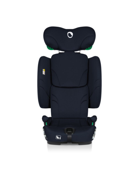 BN-LO-NELLY_I-SIZE_BLUE_NAVY,Scaun auto pliabil, Lionelo, Nelly, i-Size, 76- 150 cm, Tetiera reglabila in 15 pozitii, Spatar reg