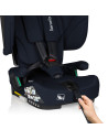 BN-LO-NELLY_I-SIZE_BLUE_NAVY,Scaun auto pliabil, Lionelo, Nelly, i-Size, 76- 150 cm, Tetiera reglabila in 15 pozitii, Spatar reg