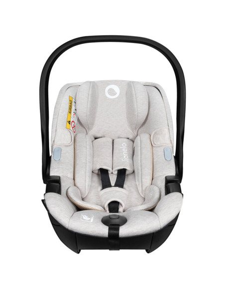 BN-LO-MOXIE_I-SIZE_BEIGE_SAND,Scoica auto, Lionelo, Moxie, i-Size, 40-87 cm, Tetiera reglabila, intarita cu spuma de memorie, Ca