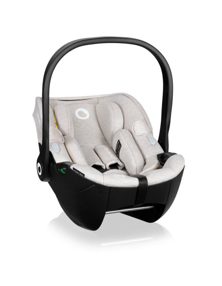 BN-LO-MOXIE_I-SIZE_SET_BEIGE_SAND,Scoica auto, Lionelo, Moxie, i-Size, Include baza rotativa 360 cu picior de fixare, 40-87 cm, 