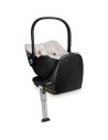 BN-LO-MOXIE_I-SIZE_SET_BEIGE_SAND,Scoica auto, Lionelo, Moxie, i-Size, Include baza rotativa 360 cu picior de fixare, 40-87 cm, 