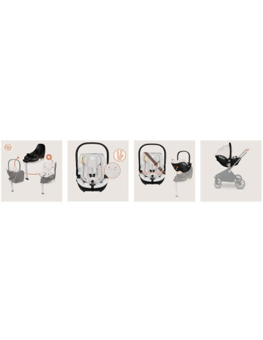 BN-LO-MOXIE_I-SIZE_SET_BEIGE_SAND,Scoica auto, Lionelo, Moxie, i-Size, Include baza rotativa 360 cu picior de fixare, 40-87 cm, 