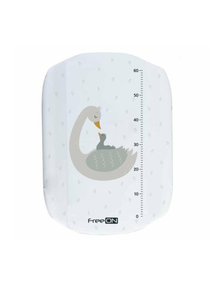 BN-85789,Cadita de baie, FreeON, Swan, Cu hamac pentru nou nascut si masa de infasat, Cu roti, Cu suport metalic, Conform cu sta