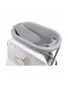 BN-85789,Cadita de baie, FreeON, Swan, Cu hamac pentru nou nascut si masa de infasat, Cu roti, Cu suport metalic, Conform cu sta