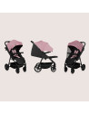 BN-LO-MIRA_PINK_ROSE,Carucior sport, Lionelo, Mira, Maner reglabil in 5 pozitii, Spatar si suport de picioare reglabile, Plasa d