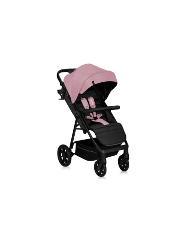 BN-LO-MIRA_PINK_ROSE,Carucior sport, Lionelo, Mira, Maner reglabil in 5 pozitii, Spatar si suport de picioare reglabile, Plasa d