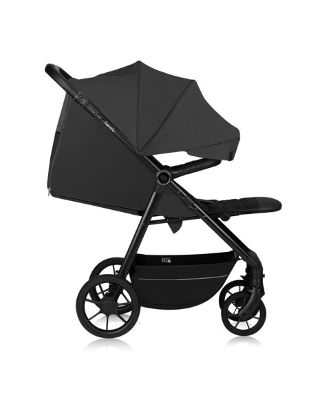 BN-LO-MIRA_PINK_ROSE,Carucior sport, Lionelo, Mira, Maner reglabil in 5 pozitii, Spatar si suport de picioare reglabile, Plasa d