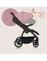 BN-LO-MIRA_PINK_ROSE,Carucior sport, Lionelo, Mira, Maner reglabil in 5 pozitii, Spatar si suport de picioare reglabile, Plasa d