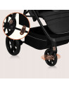 BN-LO-MIRA_PINK_ROSE,Carucior sport, Lionelo, Mira, Maner reglabil in 5 pozitii, Spatar si suport de picioare reglabile, Plasa d