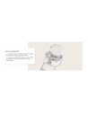 BN-LO-DALIA_GREY_STONE,Scaun de masa, Lionelo, Dalia, 2 in 1, Transformabil, Cu 2 suporturi pentru picioare, Cu tavita detasabil