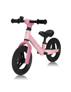 BN-LO-TONI_PINK_ROSE,Bicicleta fara pedale, Lionelo, Toni, Cu ghidon si sa reglabile, Ultra usoara, 2.8 Kg, 18 luni+, Sustine 30