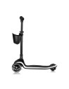 BN-LO-MEY_BLACK_ONYX,Trotineta pentru copii, Lionelo, Mey, Ultrapliabila, Cu lumini si cosulet, Maner ajustabil pe inaltime, 3 a